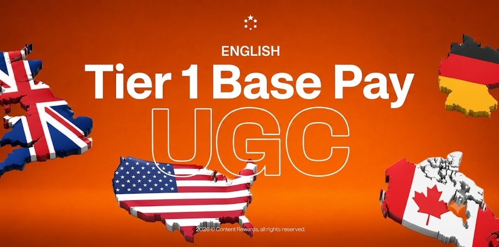 Content Rewards [Tier 1 Base Pay UGC]
