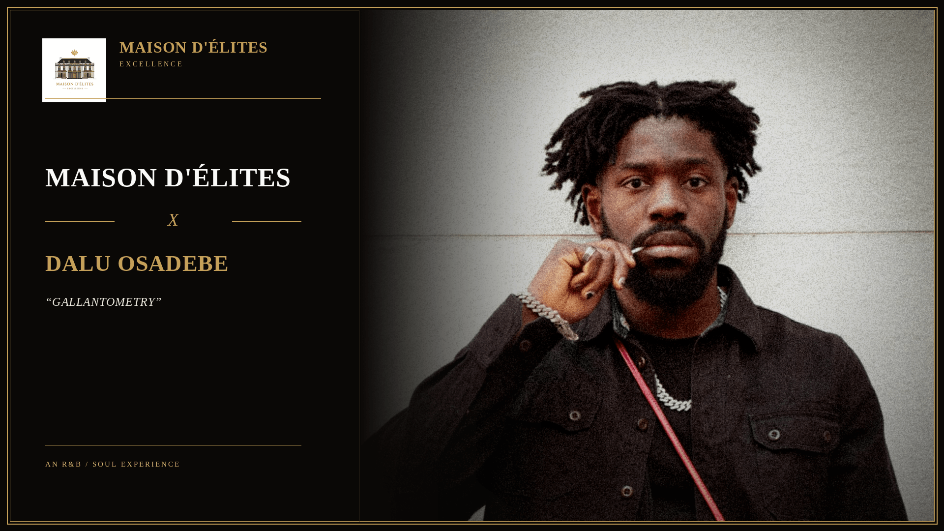 DALU OSADEBE X MAISON DELITES