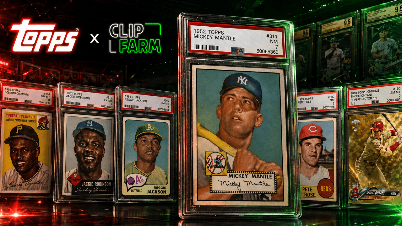 Topps x ClipFarm Hero Content