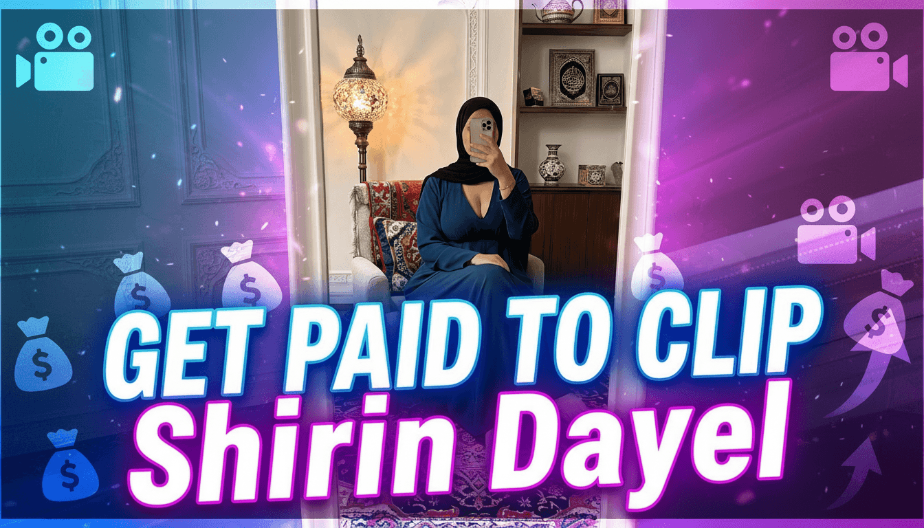 VIRAL INSTA TIKTOK SHIRIN DAYEL CLIPPING I 1000$ I $1 CPM