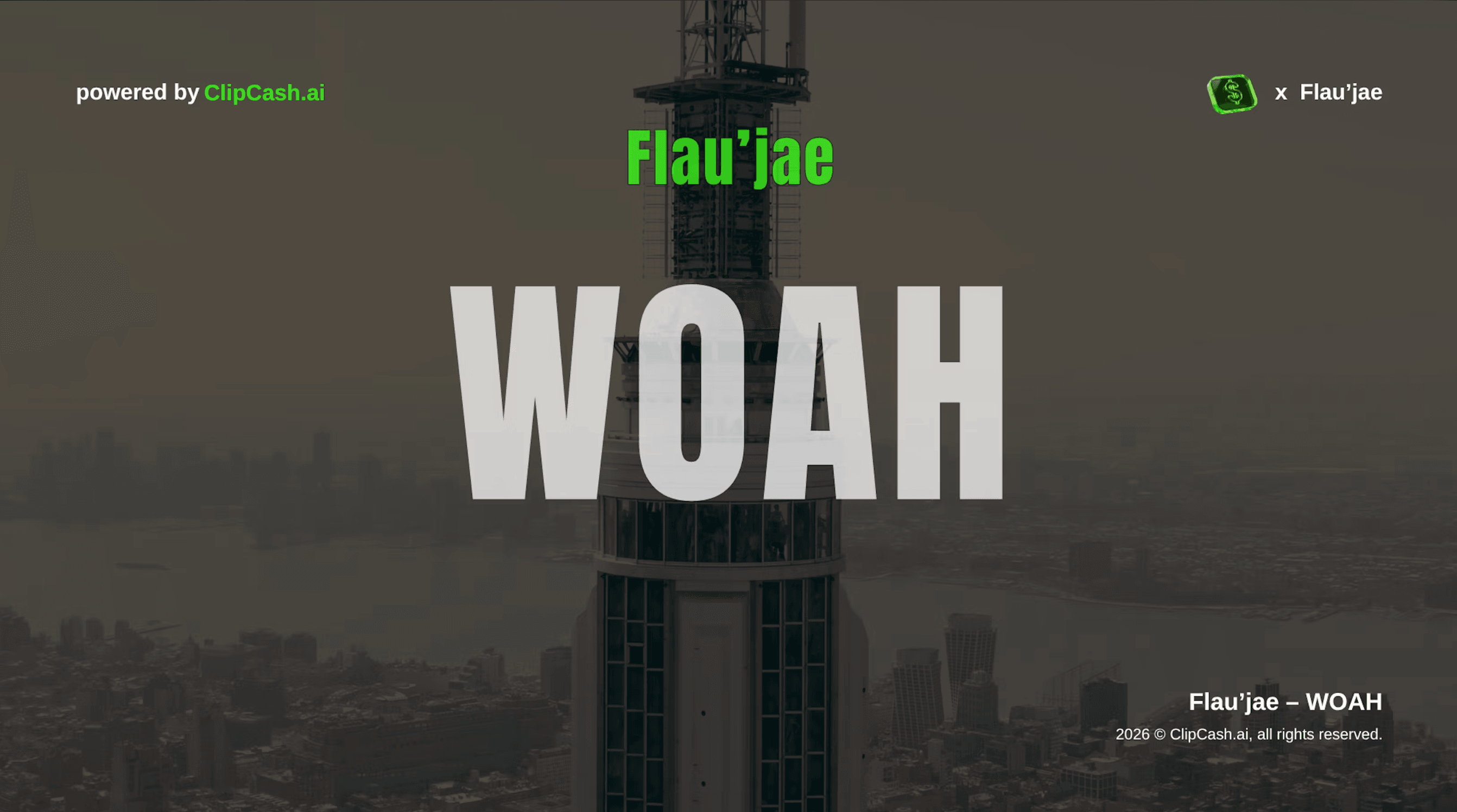 Flau'jae - Woah
