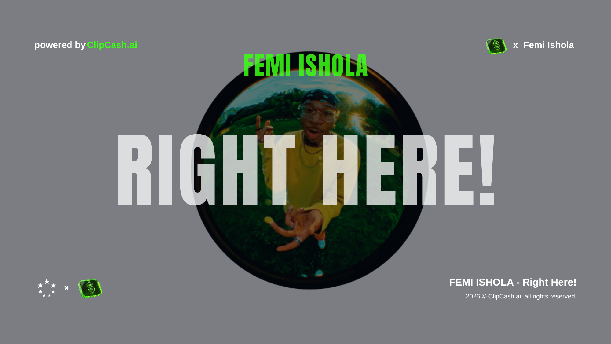 Femi Ishola - Right Here!