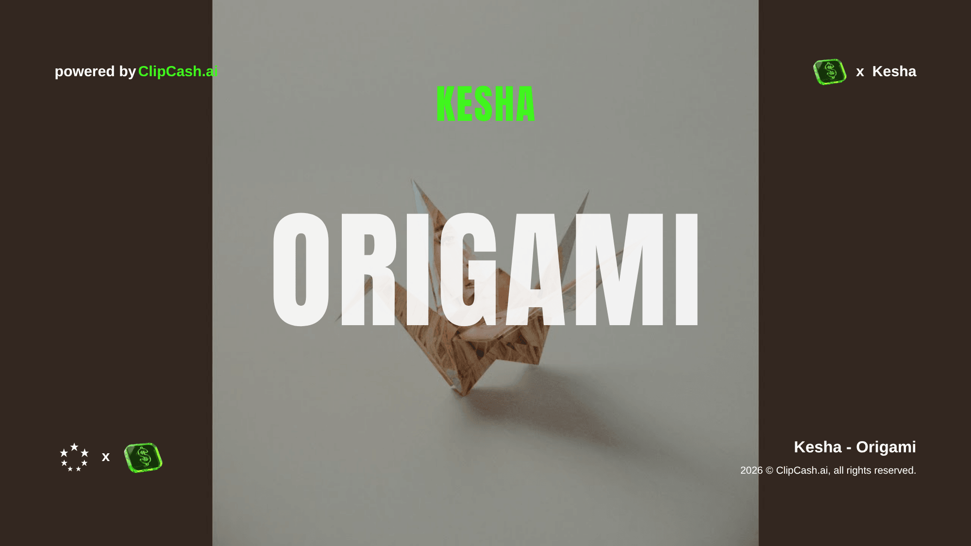 Kesha - Origami