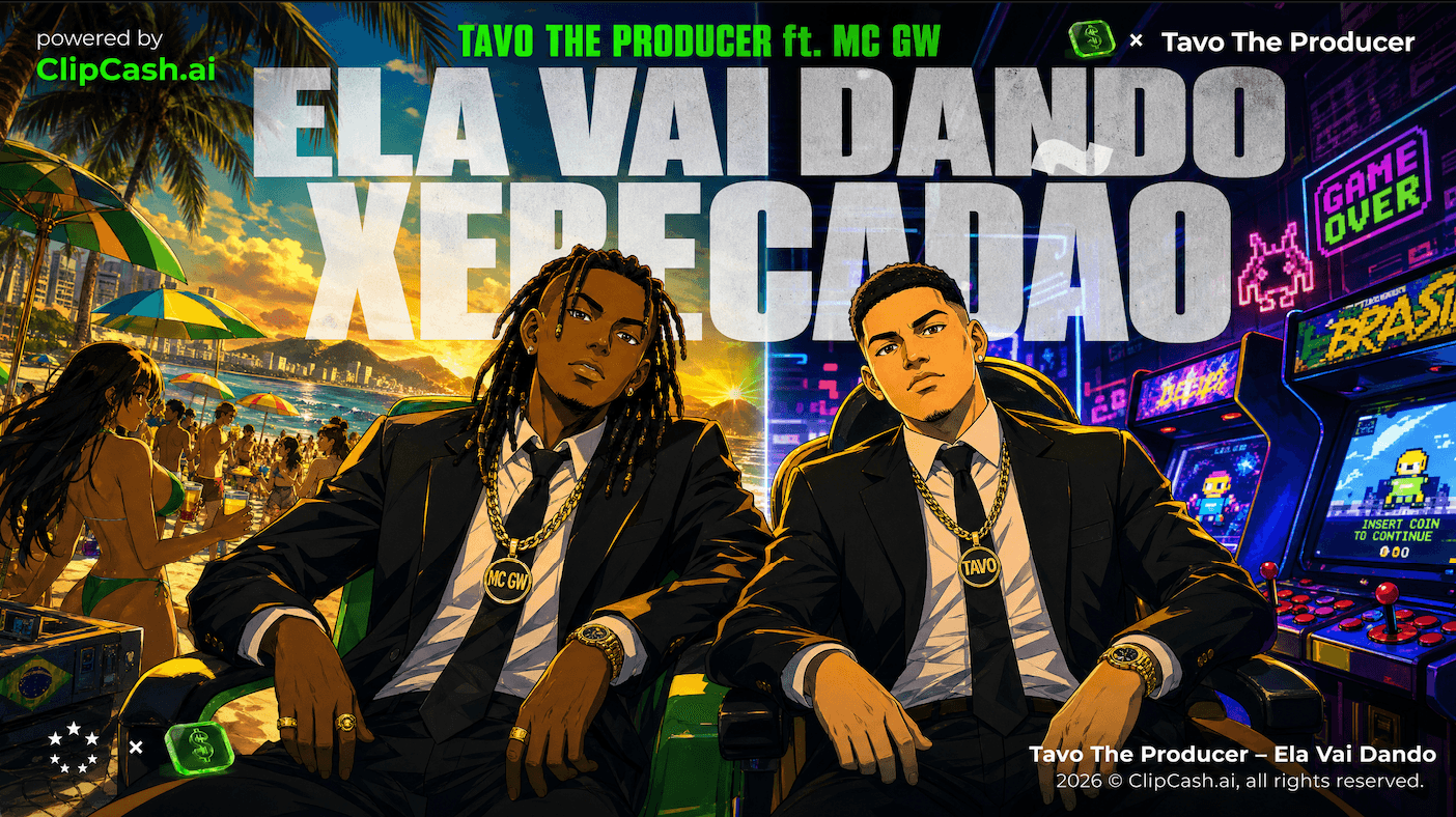 Tavo The Producer - Ela Vai Dando Xerecadao | Lyric/Gaming/Movie/Beach/Gym/Anime/Car/Edits