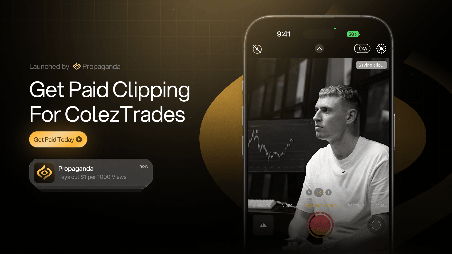 ColezTrades Clipping | $14K Budget | $1.5 CPM