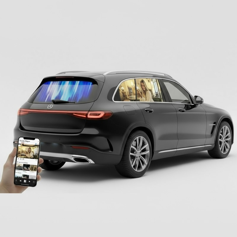 Pranos Inc.  Hologlass ( Digital Car Windows)'s Campaign